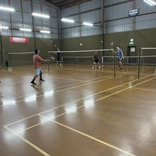 Kumeu has 3 badminton courts 