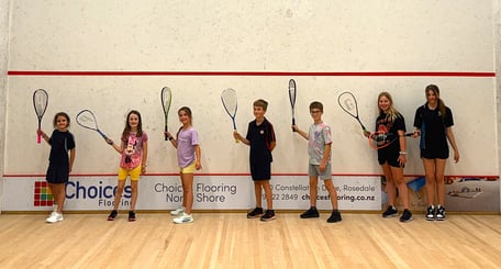 Some of our juniors at the club session